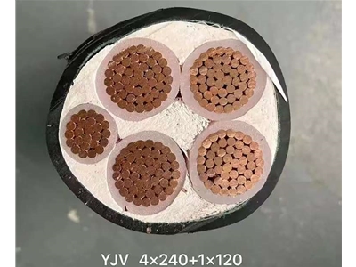 金光達電纜YJV-4X240+1X120
